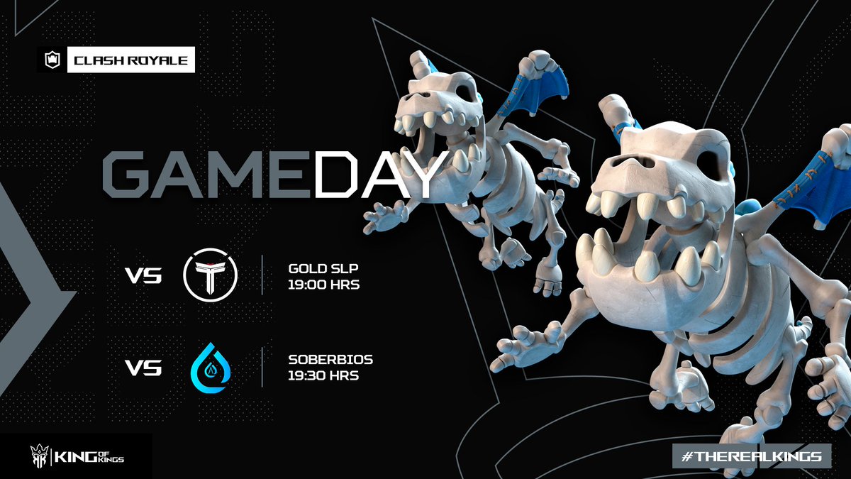 #ClashRoyale | ¡Doble jornada! 

Doble jornada en donde nuestros reyes salen del reino en donde estamos preparados para salir victoriosos 🤩

🏆 | @SoberbiosLeague 
🆚 | @AquaGamiing_
⏰ | 19:30hrs 🇲🇽

🏆 | <a href="/GoldLSP_2020/">GOLD LSP</a> 
🆚 | <a href="/TUV_GamingGG/">TUV Gaming™</a> 
⏰ | 19:00hrs 🇲🇽

#TheRealKing 👑
