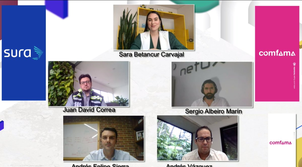 Fenalcoant's tweet photo. Ya inicia nuestro esperado panel: Casos de éxito digitales y retos empresariales en Colombia. Con nuestros invitados @metrodemedellin @SMDigital @GrupoNetux @Nequi y #SaraBe https://t.co/8klV1OCcha https://t.co/u7mBfACfkB
