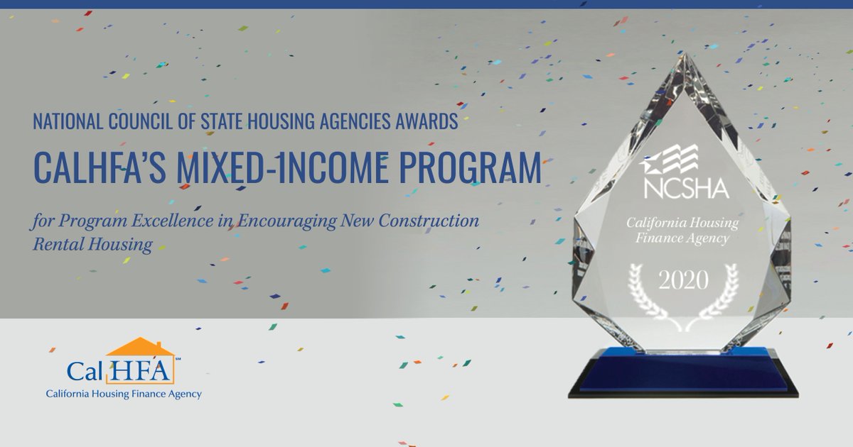 AgentSullivan's tweet photo. https://t.co/6aXtz8AroL  👈🏿 CalHFA’s Mixed-Income Program - 🏆 Wins National Award. #CalHFA #housingmatters #askAntoinette #iloverealestate #downpaymentassistance https://t.co/JbGpJTzWJz
