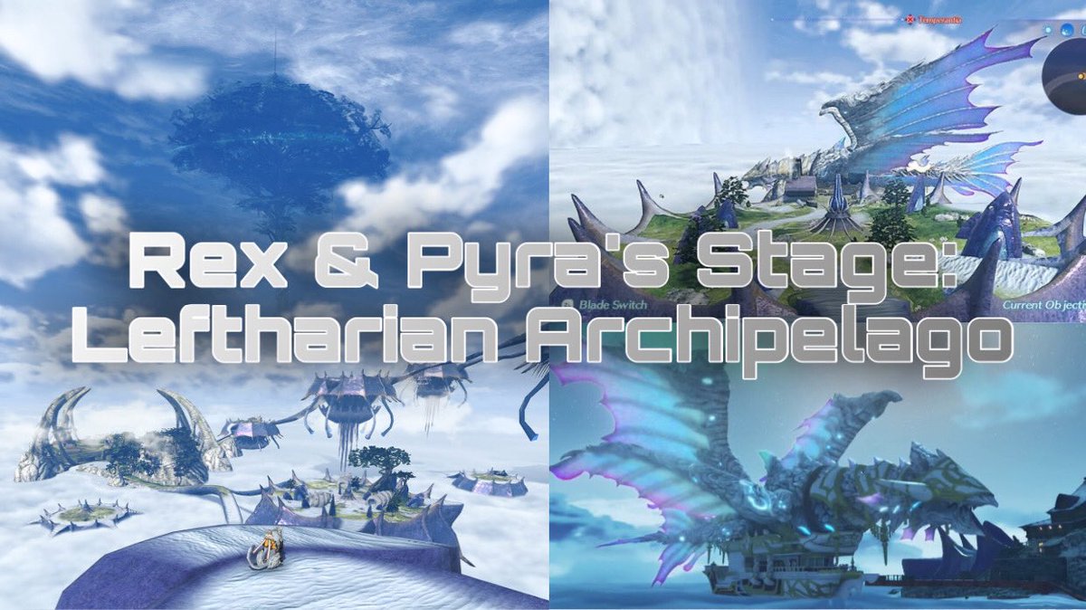 XBC_Updates's tweet photo. Rex &amp; Pyra Campaign Post #4:

There are a variety of options for Rex’s stage. I will mention other options in the future.

However, for today, let me bring attention to: 
Leftharian Archipelago!! 

(1/4) #XenobladeForSmash #RexForSmash https://t.co/1QdC3kmiIs
