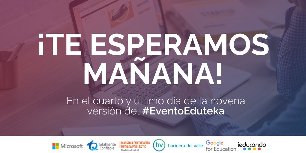 Evento Eduteka tweet media