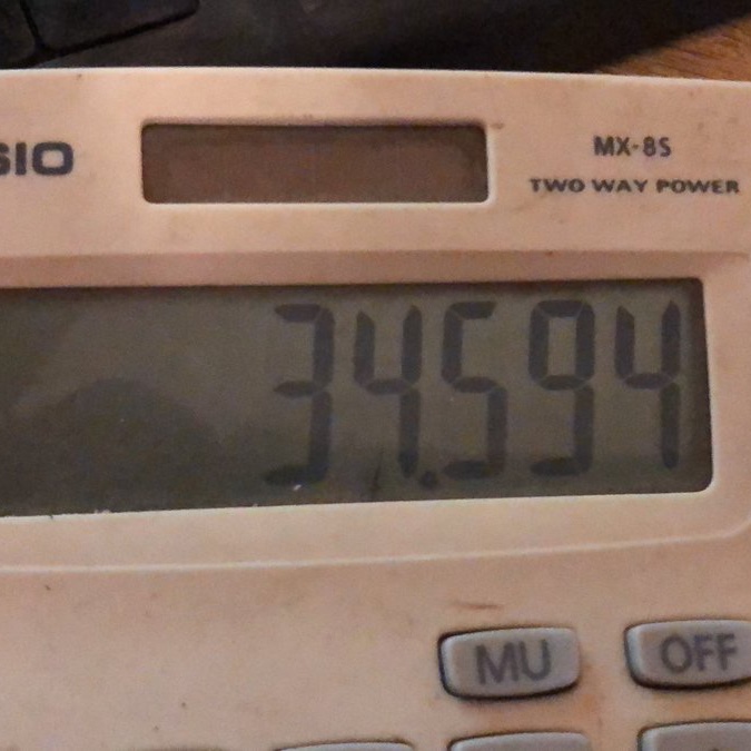 Skip forward to November, and the first half of our beet has been lifted and hauled into the factory by our superb local contractor. 34t/ha adjusted for sugar. Yes 34t/ha - vs a five year average of 84t/ha. A 60% decrease.