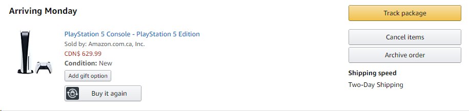 Wow I actually snagged one. O_O