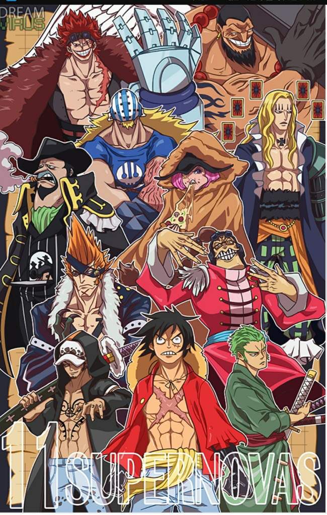 Donc pourquoi vouloir à tout prix le mettre contre Kaido alors qu’il ne fera plus jamais face à un Yonko dans la suite?Au passage, ce que je dis de Luffy et Zoro est tout aussi valable pour les autres capitaines SN et Killer.