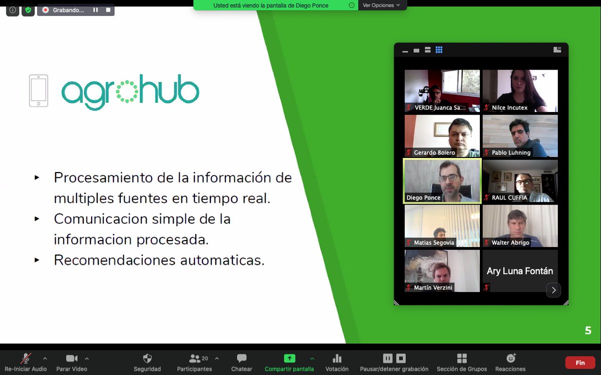 ¡Se fue otro jueves compartido de #PitchToWin🤩! 

🌱Hoy nos reunimos con el primer HUB #Agrotecnologico y su CEO Diego Ponce. 

¡Un placer seguir creciendo juntos🙌!