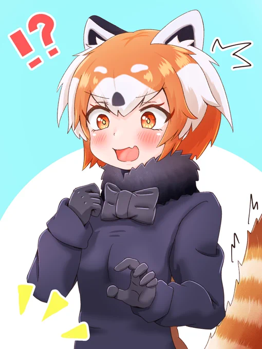 何か見せられたレッパンちゃん#けものフレンズ 