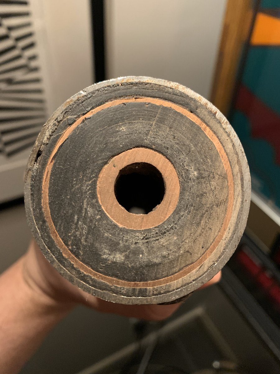 Here’s a bit of my Ferranti Tubular Main. When it acquired that name I’m not sure. Maybe in the 1890s but more likely in the 1930s after its true historical significance was fully appreciated by historians of technology. I’ve always called it thus  [17/20]