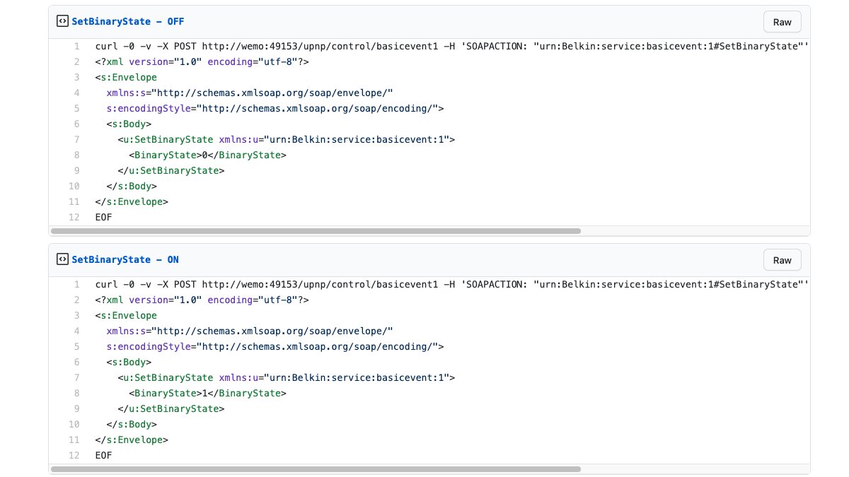 The assumption that all systems and traffic within a network boundary can be trusted is flawed.Here's a connected switch, anyone on my home wifi can send it these messages & it will turn ON/OFF. A lot of IoT is built with implicit trust in the network it is deployed in4/n ..