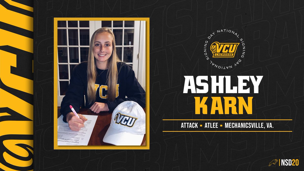 ✍️ 𝘴𝘪𝘨𝘯𝘦𝘥.⁣⁣⁣⁣⁣⁣
⁣⁣⁣⁣⁣⁣
Ram Nation, please help us welcome Ashley Karn to the Ram Family! ⁣⁣⁣⁣⁣⁣
⁣⁣⁣⁣⁣⁣
#ThisIsRamNation #LetsGoVCU #NSD20