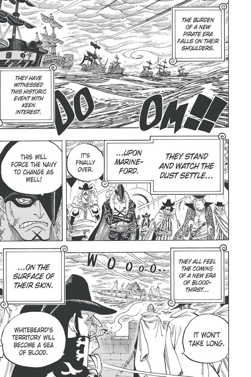 Bref, l’évolution des SN dans la piraterie fait qu’ils se doivent de combattre au moins une fois un Yonko.Ce qui n’est pas du tout le cas pour Zoro et Killer qui eux, ne sont que des 2nd, donc n’auront jamais besoin ni d’affronter ni de battre des Yonko pour évoluer.