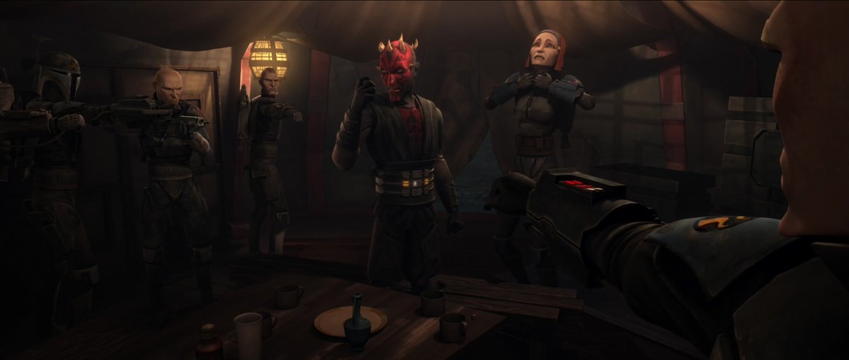 Judging by the age of the young Din Djarin we see, he is found sometime around the end of the Clone Wars.He is found by members of the group known as Death Watch.This is what other Death Watch Mandalorians looked like in 19 BBY, the last year of the Clone Wars. No helmets.