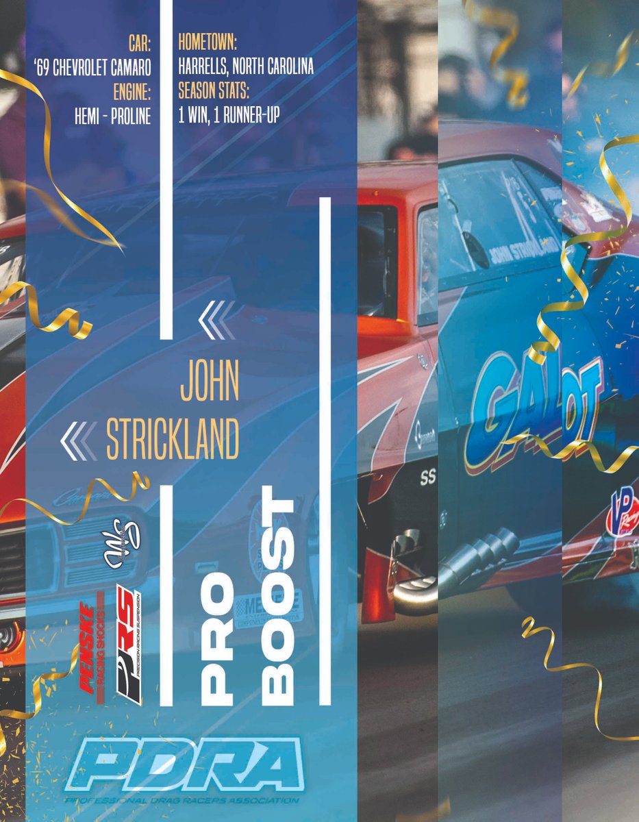 Join us in congratulating North Carolina's John Strickland on his first #PDRA world championship in <a href="/PenskeShocks/">Penske Racing Shocks</a> #PRS Pro Boost, presented by: #WSConstruction!

#PDRA 
#WorldChampion 
#PenskeRacingShocks
#PrecisionRacingSuspension
#WSConstruction
#ProBoost