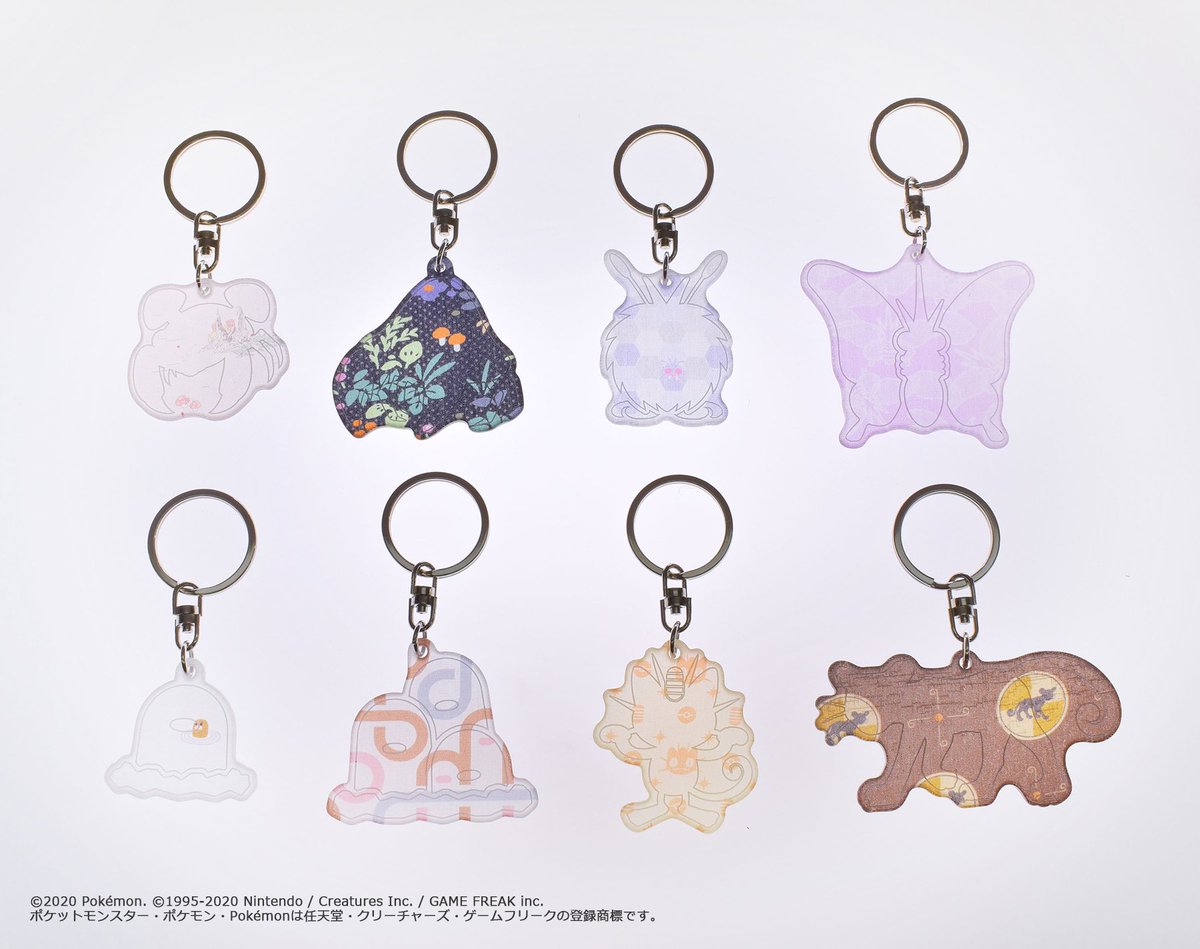 ▽POKÉMON SHIRTS FABRIC SCRAPS KEYHOLDER ＜第2弾ラインナップ