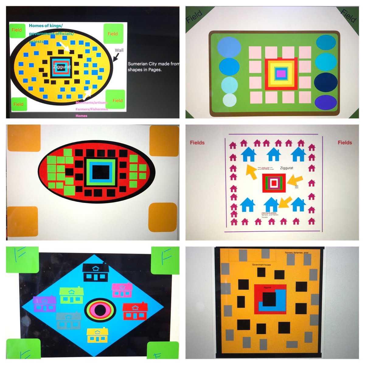 30 Days of Creativity Challenge 12- Tell a story with shapes. 6th graders used shapes in Pages to demonstrate their knowledge by replicating an ancient Sumerian city-state. <a href="/OrchardSTEM/">Orchard STEM School</a>, <a href="/AppleEDU/">Apple Education</a>, <a href="/CLEMetroSchools/">Cleveland Metropolitan School District</a> #EveryoneCanCreate #30DaysOfCreativity #AppleEDUchat