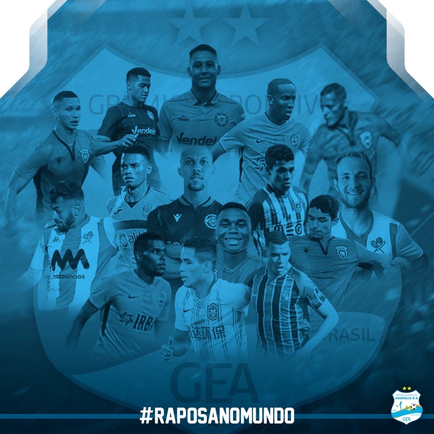 GremioAnapolis's tweet photo. 🦊🌍 14+1!
Grêmio Anápolis, referência mundial!!!
Na janela de transferências, já finalizada, a Raposa de Anápolis demonstrou ser um dos clubes referência do futebol brasileiro(...) 
https://t.co/DmJE7mNarE https://t.co/CdjAxpY5zd