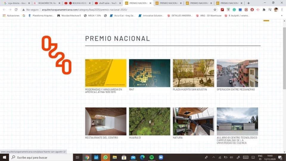 SINDE_UCSG's tweet photo. Felicitaciones Arq. Florencio Compte Guerrero, PhD. @ucatolicagye por el Primer Premio Nacional de Bienal de Arquitectura de Quito en la categoría Teoría, Historia y Crítica de Arq y Urbanismo, con el libro “Modenidad y Vanguardia en America Latina 1930-1970” del cual es coautor https://t.co/ft5L5ctl5m