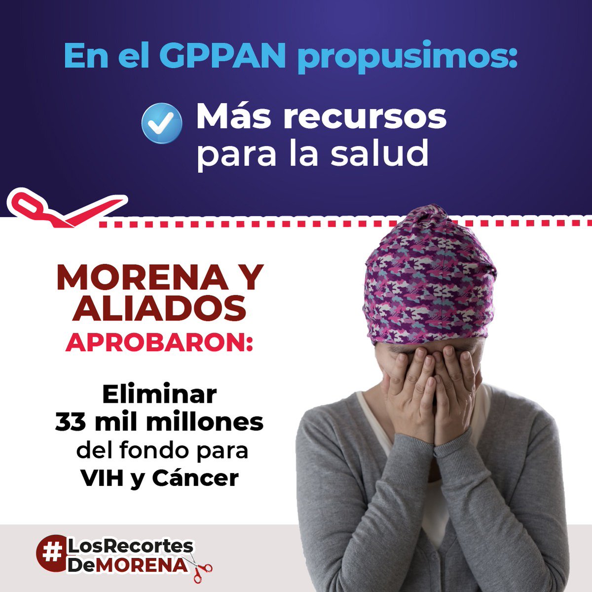 PTacambaro's tweet photo. El PAN sigue dando la lucha contra el presupuesto 2021 que propone Morena, están quitando 9% a municipios y estados, recortan recursos en seguridad, salud y educación, no etiquetan dinero para la vacuna para el Covid 19.  #LosRecortesDeMorena. https://t.co/ef6pEaRgrk