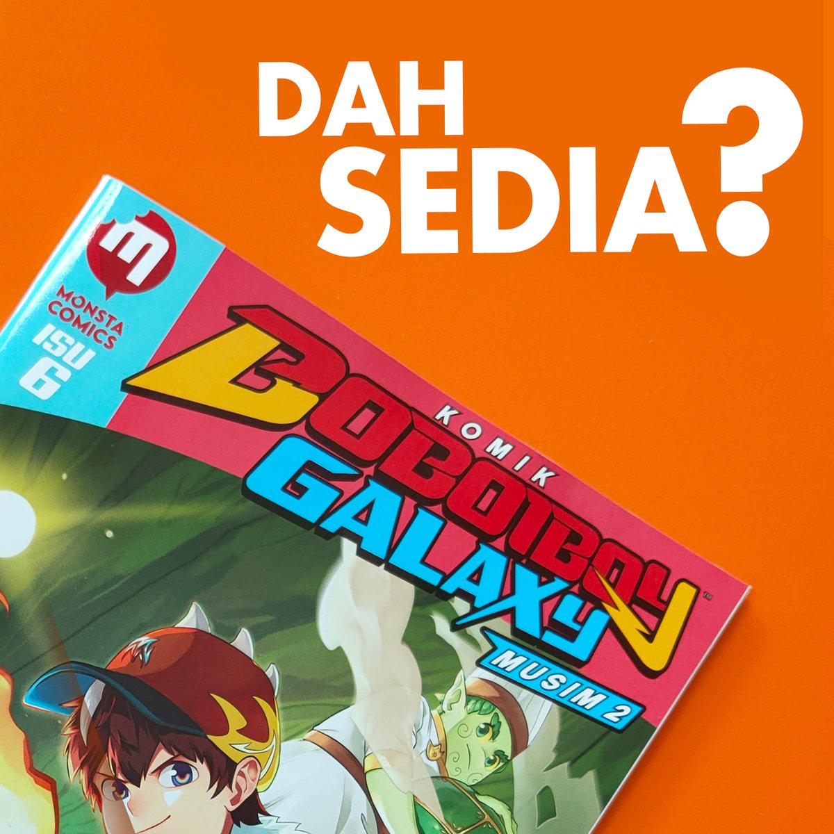 themonstastudio's tweet photo. Ready?
Dapatkan isu 1-5 sekarang!
👉 https://t.co/1dkM3KHyAe
#BoBoiBoy
#BBBGLXS2
#MonstaComics
#Monsta https://t.co/aAsUKydlN3