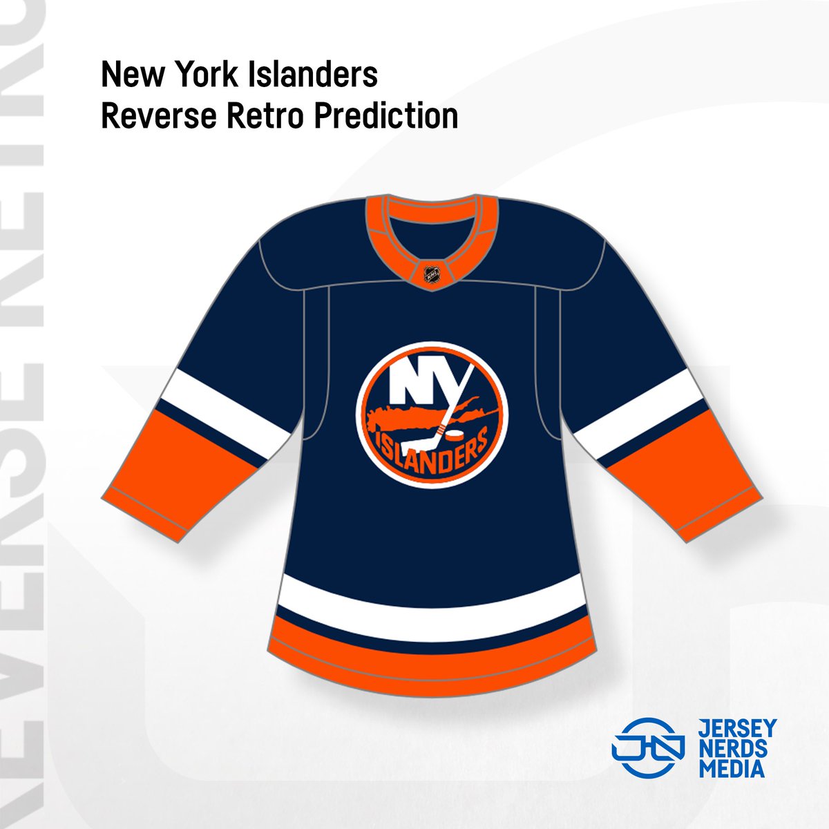 Remastered reverse retro Islanders uniform concept, what do you think? :  r/hockey