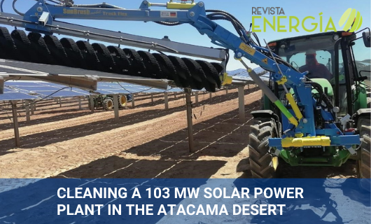 RevEnergia's tweet photo. Cleaning a 103 MW solar power plant in the Atacama Desert
https://t.co/pk1RSiNuxz
#Germany #Atacama #Chile #SunBrush #cleaning #TrackFlex #solarpowerplant https://t.co/PM6FuyKBC9