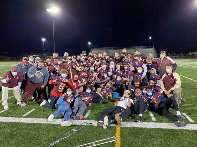 maryniak14's tweet photo. Congrats to the 5A District III Champs!!! A season you will never ever forget!! Good luck next week in the State Semis!!
#mustangnation 
#notfinishedyet
@ConnorMaryniak5 
@CamStewartt11 
@Strausser_2 
@Dshei21 https://t.co/nBSDLOIDi2