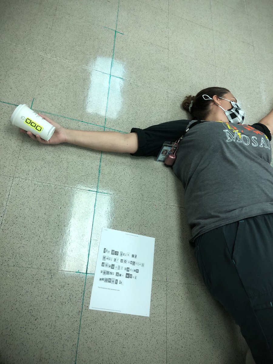 ms_zimmer's tweet photo. Every year during my inference unit, my detectives have to solve a mystery at the school, why stop this year! Since my students solved the mystery today, thank you @pettersonash for being my actress! 🤗 (all done virtually) @HumbleISD_CAM https://t.co/qkfChyfzWS