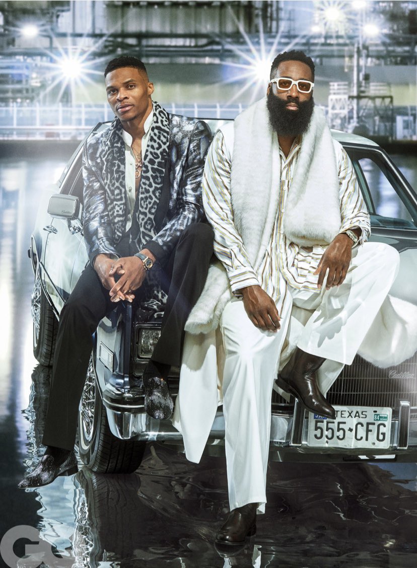 MrMichaelLee's tweet photo. At least James Harden &amp; Russell Westbrook gave us THIS before things fell apart... https://t.co/3M6GWiK60g