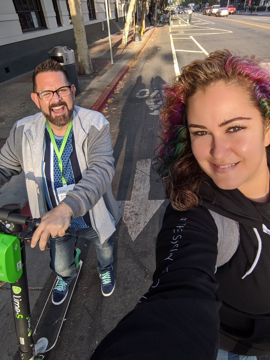 TotallyKellyG's tweet photo. #TBT to this time last year at #QBConnect with @NeverCallMeRich. We #GoFurtherTogether esp when we're on scooters 🤣❤️
#MissingMySquad #QBC #ConferenceSeason #Accounting #Bookkeeping #Coaching https://t.co/LjR6y9krlz