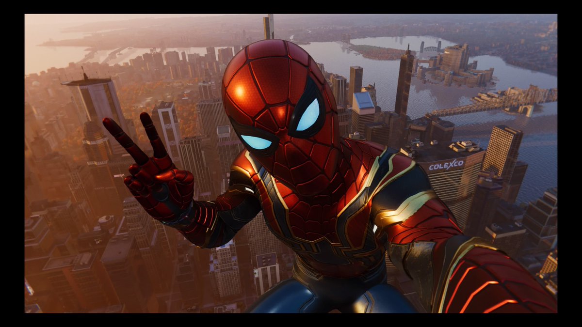 SHIORI8101's tweet photo. スパイダーマンクリアしました🕷
の記念写真🤳🏻
やっぱりラスト泣いてしまうやつ😂
#スパイダーマン 
#PS4shere https://t.co/SUtwPZGLdr