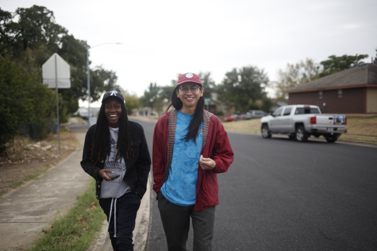 hard to believe but me and Blakchyl's East 10th EP is 1 year old today!!! feeling happy to look back on all the sweet memories of us walking around Heritage Heights, thinking about our common bond via the East/East Side. always sharing lots of laughs :) (photo by maurice)