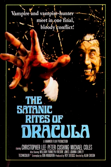 Here are more titles in my movie collection:497) Scars Of Dracula498) Dracula AD 1972  499) The Satanic Rites Of Dracula500) The Legend Of The 7 Golden Vampires ... 