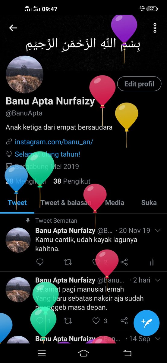 BanuApta's tweet photo. Jadi reseller balon dong https://t.co/6PRnhVtDJx
