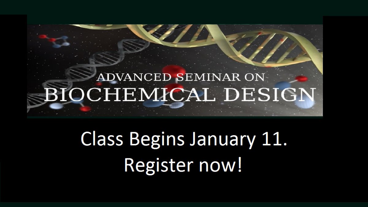 RTB_Institute's tweet photo. Have you ever wondered what the latest research in biochemistry say about the origin of human life? Then you should take our course in Biochemical Design. 
https://t.co/a7lBAPYADv https://t.co/8j5uQLuQV3