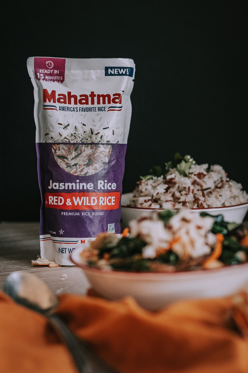 Here's my Collards Chicken and wild rice Soup and it's made with the most delicious Jasmine Rice with Red &amp; Wild Rice Blend from Mahatma® Rice. You can purchase it here bit.ly/2BNUb5B <a href="/mahatmariceusa/">Mahatma Rice</a> #MahatmaRiceUnites  #MahatmaRice #ad  bit.ly/3fMryEj