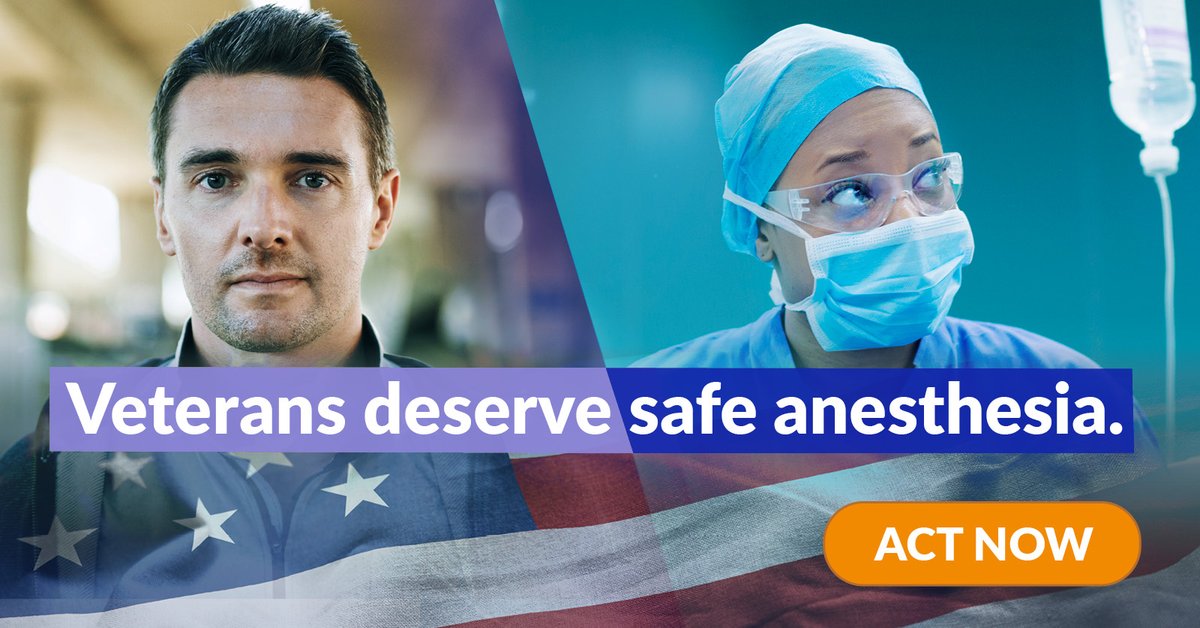 ASALifeline's tweet photo. In response to a recently released rule by the VA, ASA is urging Americans to protect Veterans by asking VA to uphold physician-led care anesthesia care – the national standard that ensures health and safety. Read the news release: https://t.co/XKvaktP9mF

#SafeVACare https://t.co/3Qd1nGM6Aa