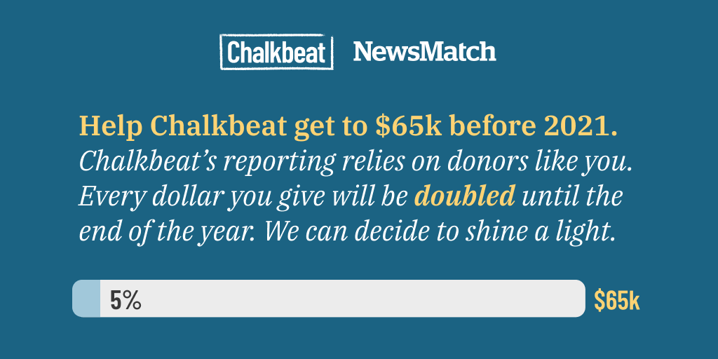 Chalkbeat's tweet photo. The coronavirus outbreak has taken a toll on communities, our country, and the world. Our reporters are working around the clock to answer urgent questions facing educators, families, school boards, and citizens. Help us continue: https://t.co/d8DbRo0XkK #EdChat #k12 #EduTwitter https://t.co/S7t548muPr