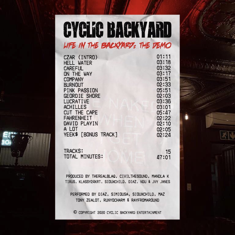 Nineteen_808's tweet photo. “Life In The Backyard: The Demo” IS OFFICIALLY OUT EVERYWHERE 💿💿💿

🔗: https://t.co/z7sEl12MxW…

☁️: https://t.co/WmuIEnUL93… 

STREAM &amp; SHARE 📌 https://t.co/WYiY0DBuUe