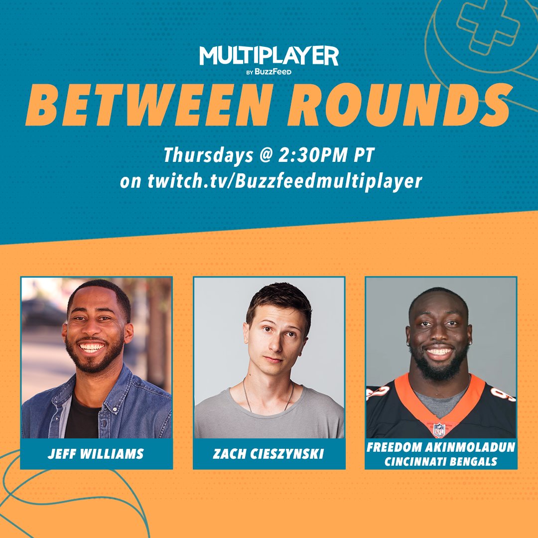 MultiplayerBF's tweet photo. 🚨 LIVE NOW 🚨
#BetweenRounds 👀
🔴 https://t.co/Fv0l9E0zcp https://t.co/jRh6y8AnJc