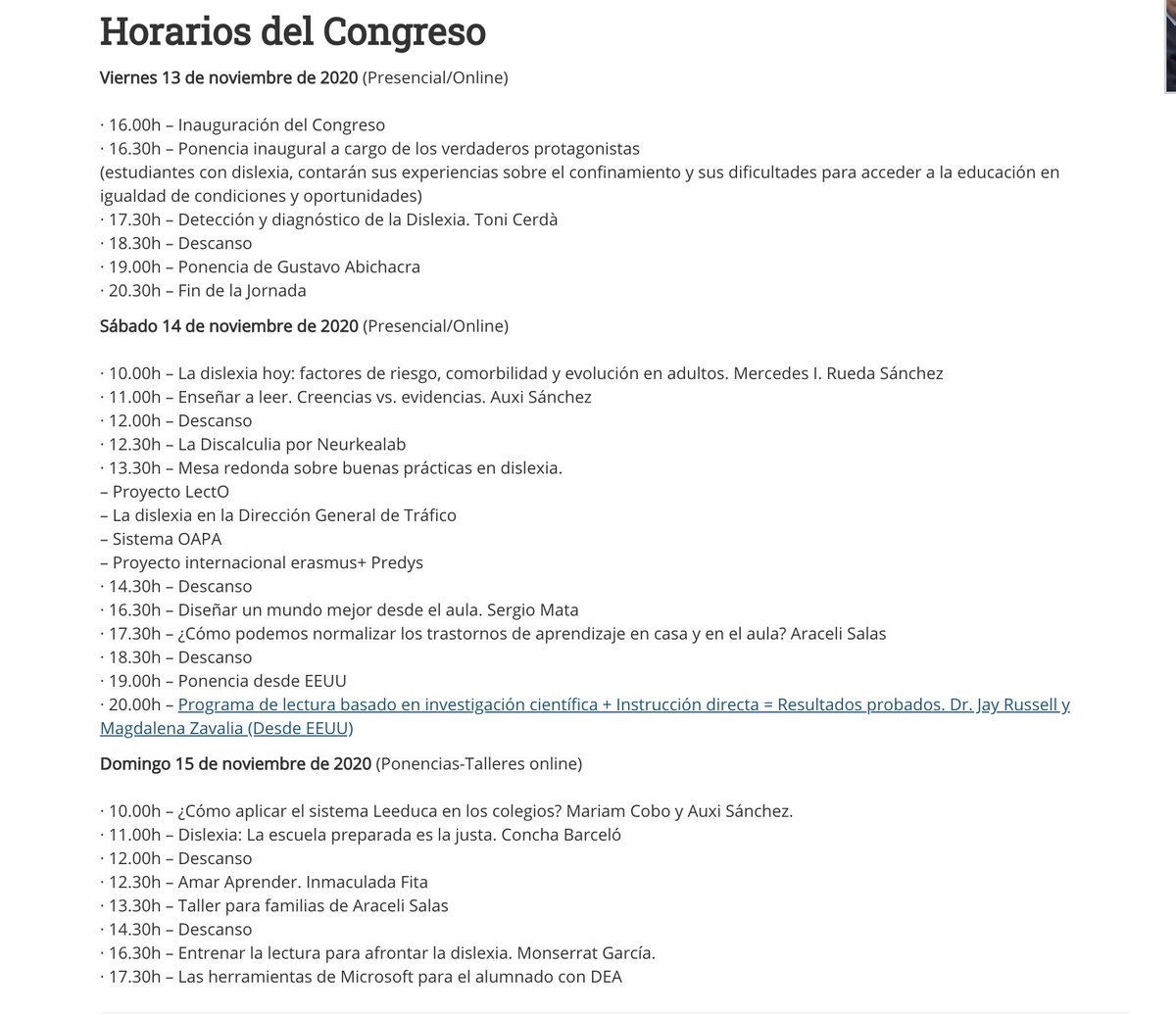 BarceloConcha's tweet photo. 📣📣📣Todo preparado para comenzar el X Congreso Nacional e Iberoamericano de #Dislexia: Adaptar la #educación a todo el alumnado en tiempos de cambio e incertidumbre ¡Te esperamos!💙✍️🧑‍💻👩‍💻
@Disfam @fedisorg @OIDEA 
https://t.co/jgbojJnWgE https://t.co/RNQ93AiLLx