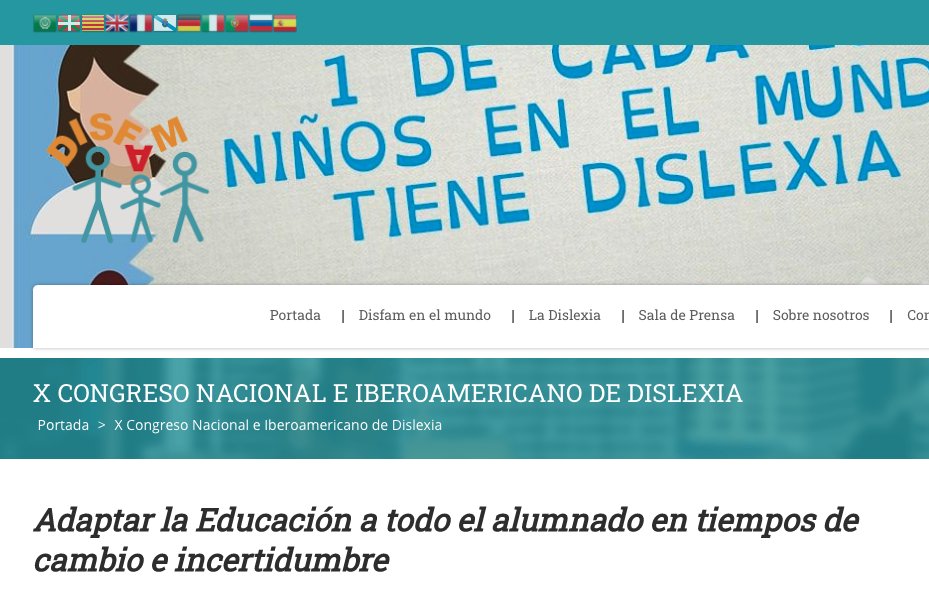 BarceloConcha's tweet photo. 📣📣📣Todo preparado para comenzar el X Congreso Nacional e Iberoamericano de #Dislexia: Adaptar la #educación a todo el alumnado en tiempos de cambio e incertidumbre ¡Te esperamos!💙✍️🧑‍💻👩‍💻
@Disfam @fedisorg @OIDEA 
https://t.co/jgbojJnWgE https://t.co/RNQ93AiLLx