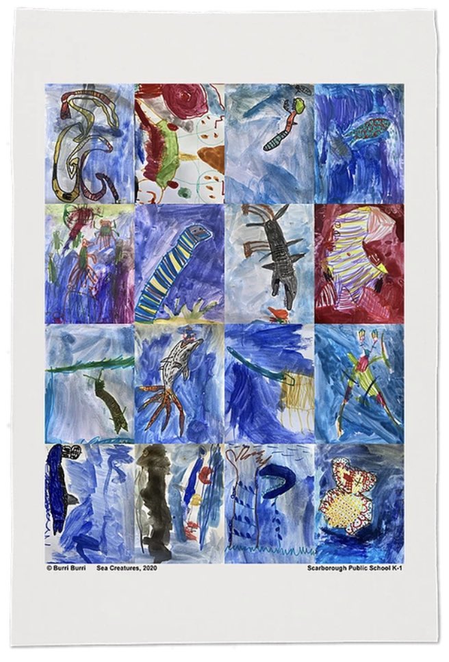 scarborough_ps's tweet photo. The #COVID19 pandemic stopped our annual Art Show but our parents are bringing the art to you through these AMAZING tea towels, featuring well known local artists. Proceeds will fund our innovative Art and Literacy program in 2021. Order online https://t.co/18C72XHaKh https://t.co/pAcR4bIx1H