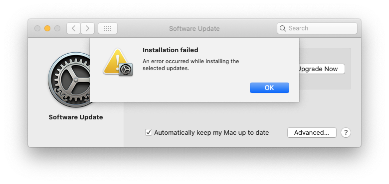 CHDeepAnalysis's tweet photo. Those of you trying to update your @Apple #Mac to #BigSur, don't be surprised if you get the error message "An error occurred while installing the selected updates." Apparently they are investigating the issue. Follow me @CHDeepAnalysis and I will tweet again when fixed. https://t.co/QQs5WN2SU8