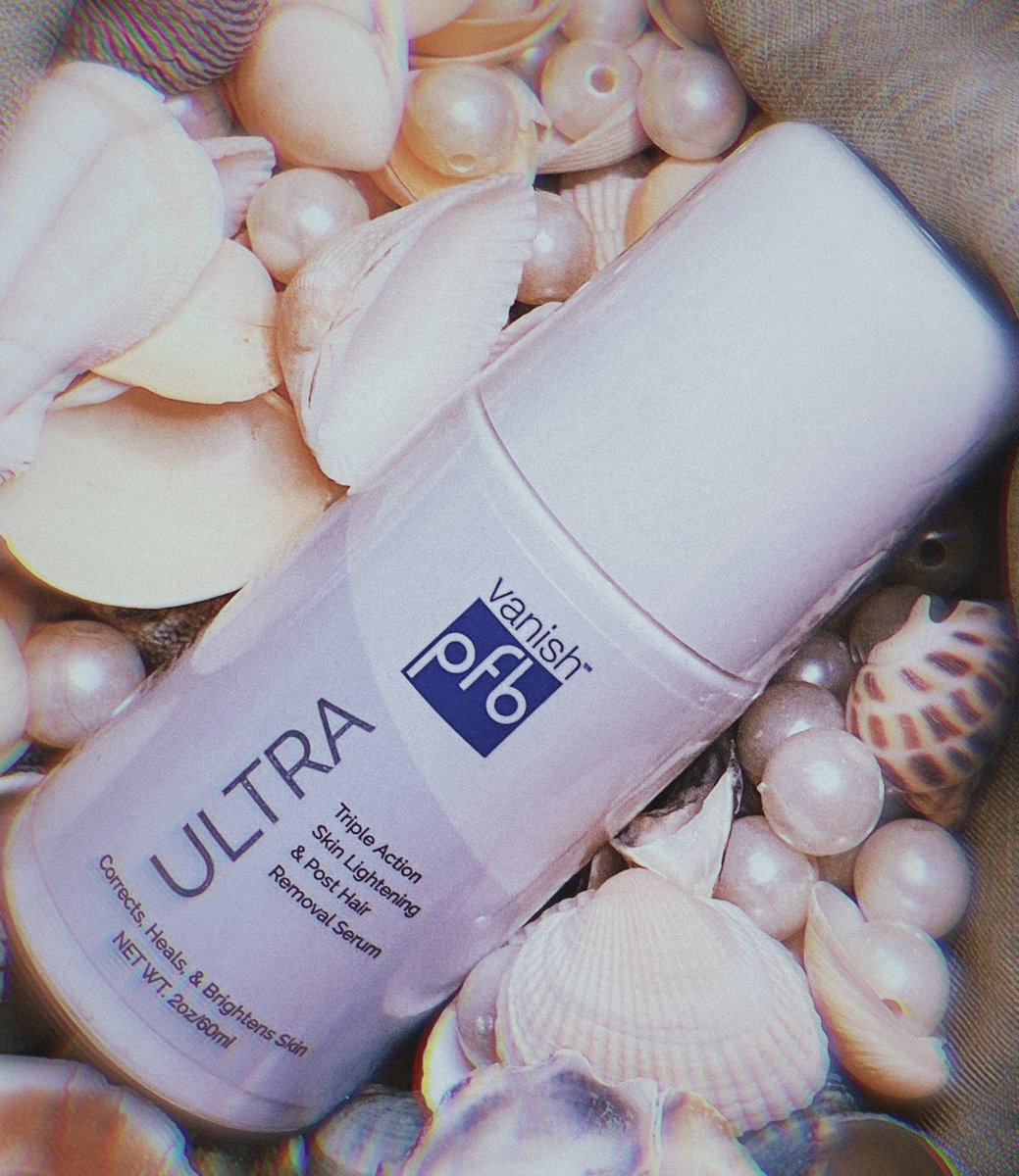 Okay back to exfoliation. I talk about this ALL the time but I love both physical and chemical exfoliation for prepping for hair removal. I use an exfolIting body glove going in the direction of hair growth and  @PFBVanishUSA PFB Ultra.With physical exfoliants you want little to