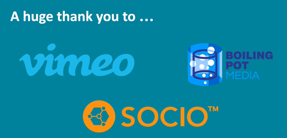 neuroleadership's tweet photo. A huge THANK YOU to our NLI staff behind the scenes and the partners that helped bring #2020NLS to you this week! Patrick and Tom @Vimeo, James and the crew @boilingpotmedia for our website, and our event app partners @socioevents. https://t.co/LKcDJdiRbS