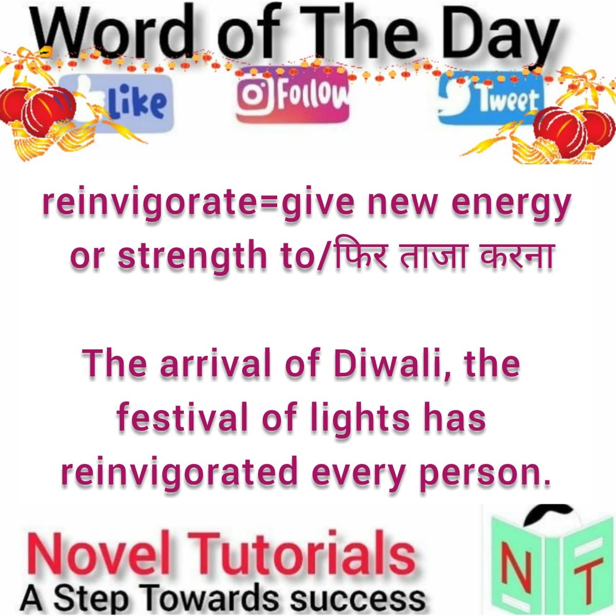 NovelTutorials's tweet image. #newwordeveryday #FunWithLanguage #education #LanguageExpert #dailylearning #knowledge #GoOnline #funfacts #BrainTonic #EasyEnglish #OneWordDaily #meanings #NewWords #synonyms #GeneralEnglish #MagicOfWords #SentenceBuilding #UseNewWords #HindiMeaning #LoveEnglish #StudyEnglish #P