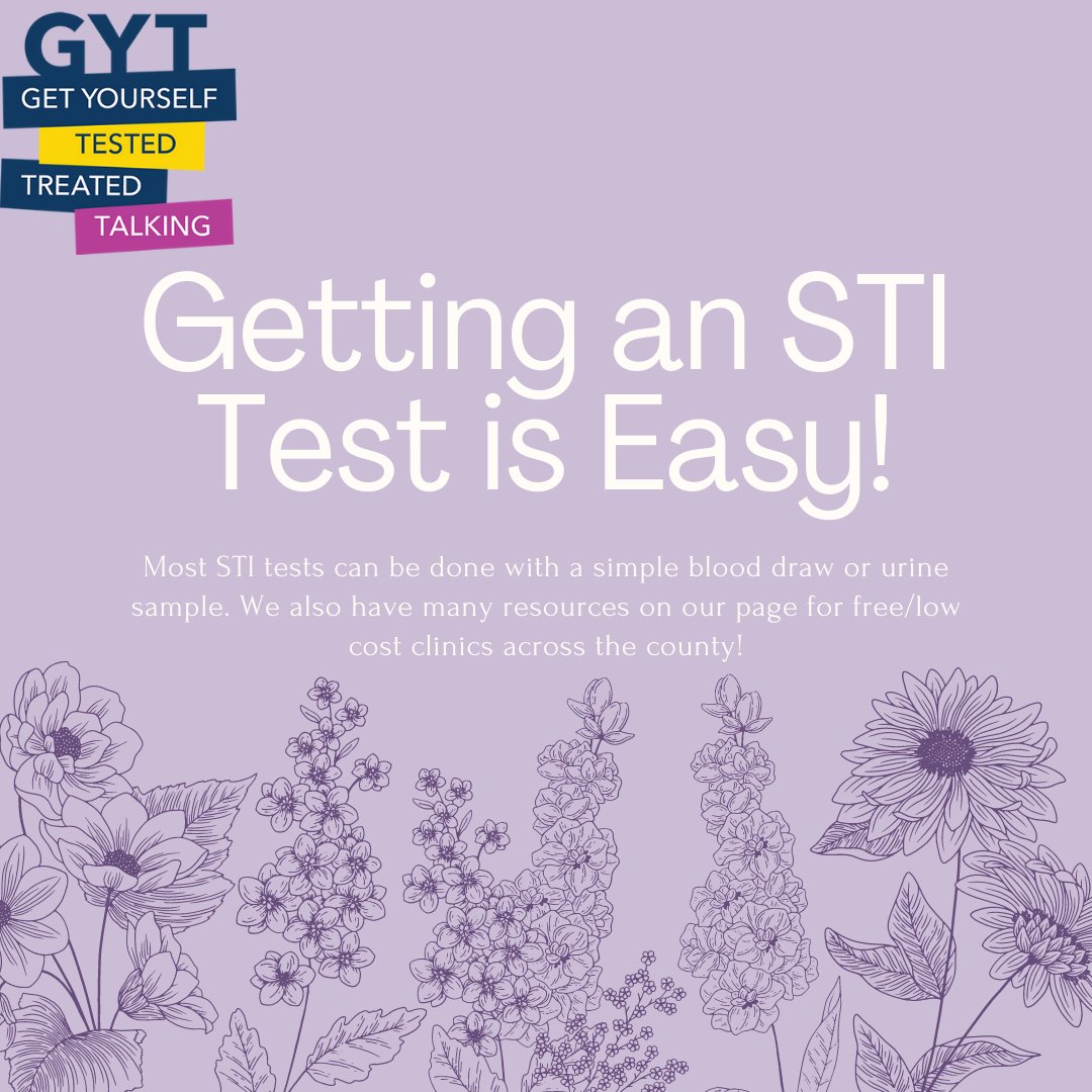STI tests are easy! They are mostly a quick swab, blood test, or urine test. If you are currently sexually active, it's a great idea to get tested regularly. <a href="/InfoASHA/">American Sexual Health Association</a> gives a through overview of how different STI testing works here: buff.ly/35sy8h7 #safeisthenewsexy