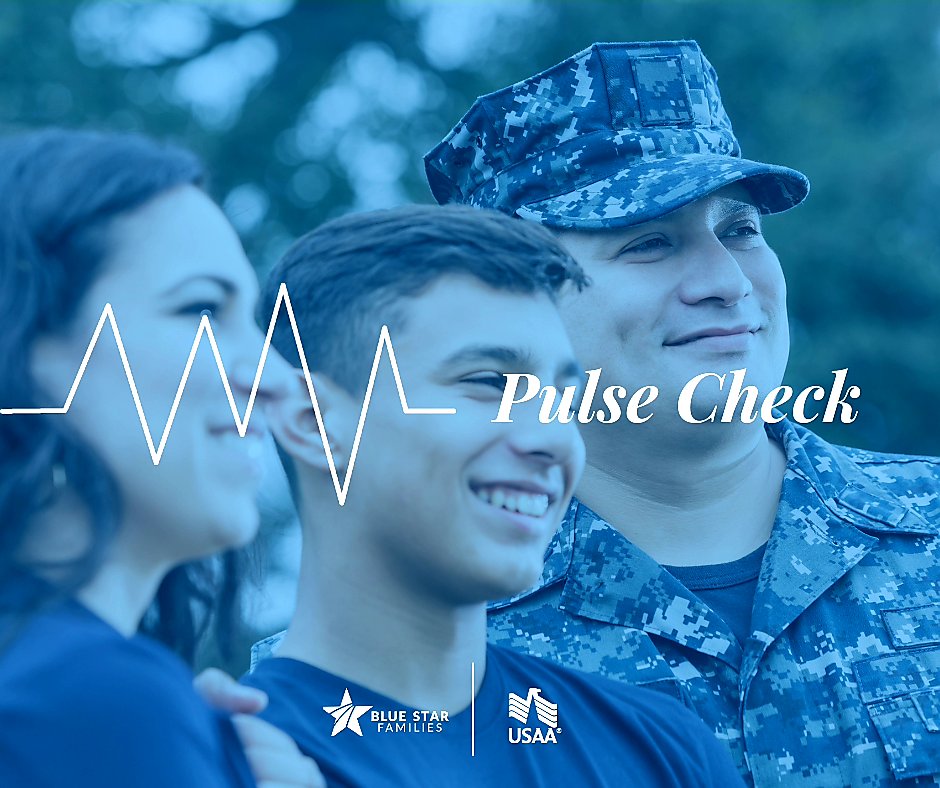 IngridYee's tweet photo. Have you been impacted financially by COVID-19? Do you need assistance to support your mission readiness? Decision makers want to hear from you. Take the #PulseCheck today to tell your story. TAKE THE PULSE CHECK TODAY
@BlueStarFamily https://t.co/nX1c5HfHrx