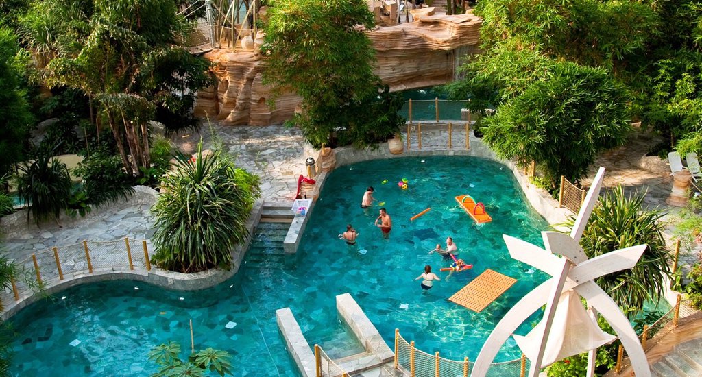 FORRECdesigns's tweet photo. #TBT to 2010 when Center Parcs Domaine des Trois Forêts, a water park in France that #FORREC #masterplanned &amp; #designed, won the World Waterpark Association (WWA) Award for #Waterpark Industry Innovation🏝🌊🌊 https://t.co/6ZuxM8eUoq