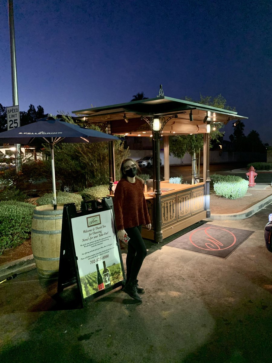 If you plan to stay home the next 2 weeks, use promo code "2weeks" to receive 10% off of your online order. Visit us at NorasCuisine.com to place your order for curbside pickup.