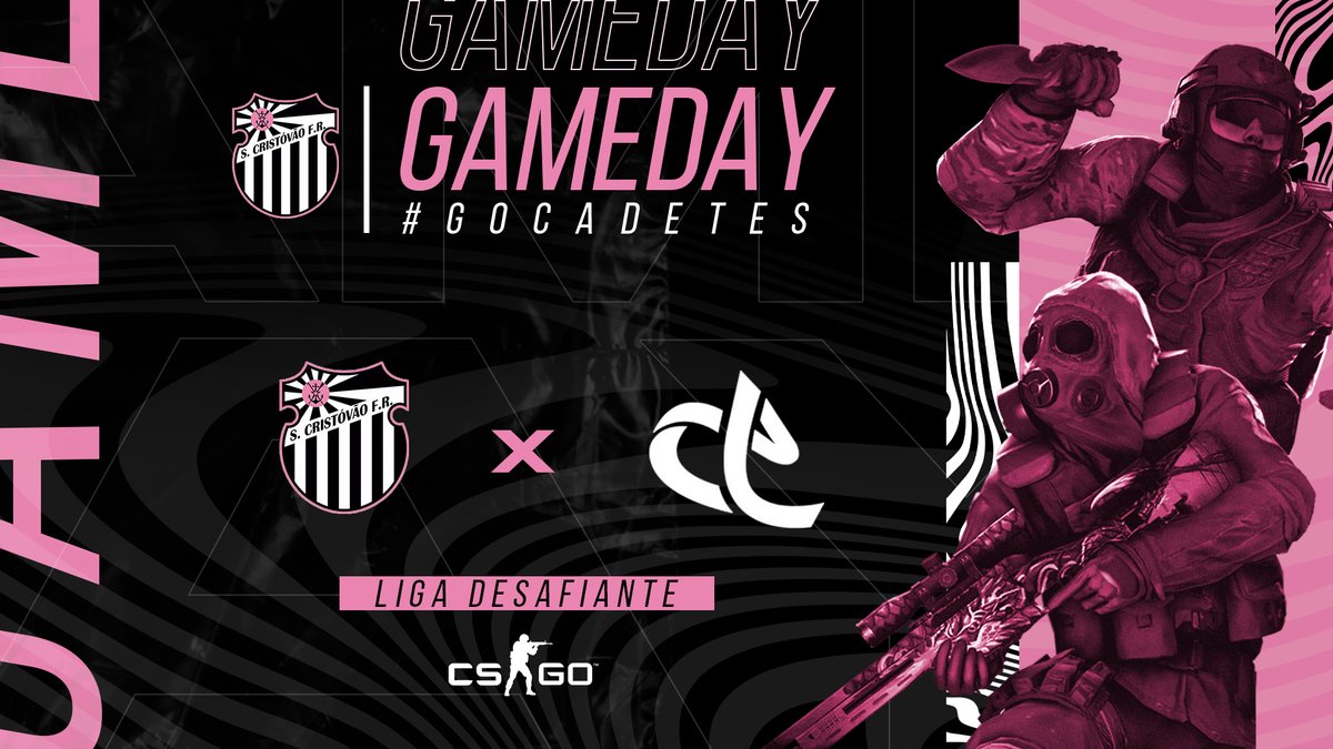 scfresports's tweet photo. HOJE VAI TER CADETES AO VIVAÇO!

Vamos jogar a fase de grupos da Liga Desafiante da @GamersClubCS  contra a equipe @LUDENSGG ás 22horas

A transmissão vai ser feita no canal da Ludens na plataforma roxinha

https://t.co/PVSwMkqnZW

#GoCadetes https://t.co/B8uf7IXwCy